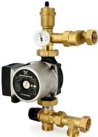 Uni-fitt DN25, с термосмесителем, Grundfos UPSO 25-65 насосная группа