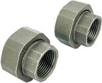 Uni-fitt G 2" x Rp 1 1/4" присоединительный комплект для насосов