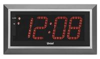 Uniel BV-11RSL (UTL-11R) с будильником прямоугольные настенные часы