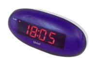 Uniel UTL-15RWx бытовые настольные часы с будильником