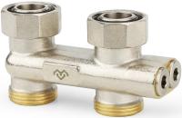 VARMEGA VM13951 3/4"EKх3/4"EK двухтрубный узел нижнего подключения