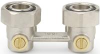 VARMEGA VM14011 3/4"EKх3/4"EK двухтрубный узел нижнего подключения