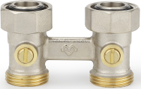 VARMEGA VM14111 3/4"EKх3/4"EK двухтрубный узел нижнего подключения