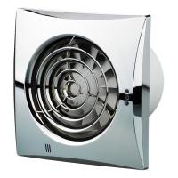 Vents 125 Quiet хром вытяжка для ванной диаметр 125 мм