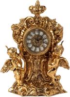 Virtus TABLE CLOCK TWO ANGELS WITH WINGS BRONZE проекционные часы