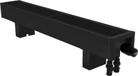Vitron ВКН.100.150.1200.2ТГ Черный, с термовентилем водяной конвектор
