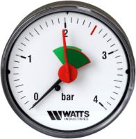 Watts F+R101(MHA) 63/4x1/4" манометр аксиальный