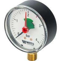 Watts F+R201 (MHR) 100/4x1/2" манометр радиальный