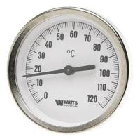 Watts F+R801 (T) 63/50 резьба с самоуплотнением термометр биметаллический с погружной гильзой