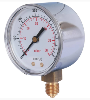 Watts MG 63 (1/4",60мбар) манометр газовый