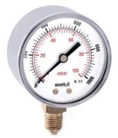Watts MG 63 (3/8",100мбар) манометр газовый