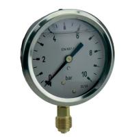 Wester 1/2" до 10 бар диаметр 80 мм манометр