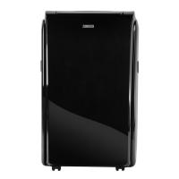 Zanussi ZACM-09 MS/N1 Black мобильный кондиционер мощностью 25 м<sup>2</sup> - 2.6 кВт