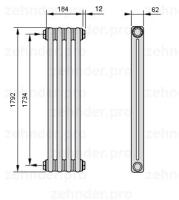 Zehnder 3037/16 радиатор отопления