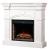 Alex Bauman Sherwood Crystal 24" FX White для гостиной напольный электрокамин