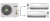 AUX AM2-H18/4DR1B/AMWM-H07\4R1*2шт мульти сплит-система на 2 комнаты