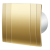 Blauberg Quatro Hi-Tech Gold 100 вытяжка для ванной диаметр 100 мм