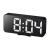 Bresser MyTime Echo FXL, черные проекционные часы