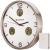 Bresser MyTime io NX Thermo/Hygro, 30 см, белые проекционные часы