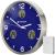 Bresser MyTime io NX Thermo/Hygro, 30 см, синие проекционные часы