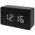 Bresser MyTime W Color LED (черные) проекционные часы