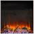 British Fires New Forest 650SQ with Signature logs широкий очаг 3D