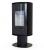 DEFRO HOME ORBIS TOP, черная сталь дровяная печь