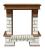 Dimplex Pierre Luxe Белый камень (Дуб) Классика широкий портал