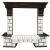 Dimplex Pierre Luxe Белый камень (Темный дуб)(Классика) широкий портал