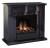 Dimplex Suite Black с очагом Albany (Черный лак) пристенный электрокамин