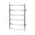 Domoterm DMT 109-5 40*80 EK L/R(ЛЕВЫЙ) электрический полотенцесушитель лесенка