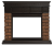 Firelight Bricks Wood 30 камень корич., шпон тем. дуб широкий портал