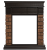 Firelight Bricks Wood Classic камень корич., шпон тем. дуб классический портал для камина