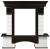Firelight Forte Classic Белый/Темный дуб классический портал для камина