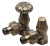 Exemet 1/2", BGL-1056 комплект декоративных вентилей