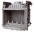 Fabrilor DECO 740 DO фронтальная дровяная топка