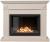 Firelight BFP/P-2520 с порталом Bianco 25 шпон белёный дуб напольный биокамин