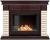 Firelight BFP/P-2520 с порталом Bricks 25 камень бежевый, шпон темный дуб напольный биокамин