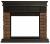 Firelight Bricks Wood 30 камень темный, шпон венге широкий портал