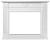 Firelight Frame 25U (угловой) белый угловой широкий портал