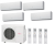 Fujitsu AOYG30LAT4/ASYG07LUCA*4шт мульти-сплит система
