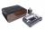 Gentili SET-SV75-Croco-Black настольный хьюмидор