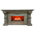 Glenrich Сенатор Hota 3D Крем электрокамин с классическим очагом 3D