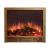 Glenrich Sharm 39BR напольный камин черный с золотом