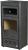Hosseven Rose Oven Anthracite дровяная печь