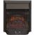 InterFlame Majestic FX M Black/Brass классический очаг 2D