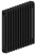 IRSAP TESI 30565/12 Т30 cod.10 (RAL9005 черный) (RR305651210A430N01) радиатор отопления