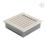 Kratki 17x17 FRESH бежевая 17K/FRESH вентиляционная решетка для камина