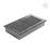 Kratki 17x30 FRESH черная хром пористая 30CS/FRESH вентиляционная решетка для камина