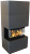 Kratki Home Easy Box Indian Black с топкой NBC готовый дровяной каминокомплект